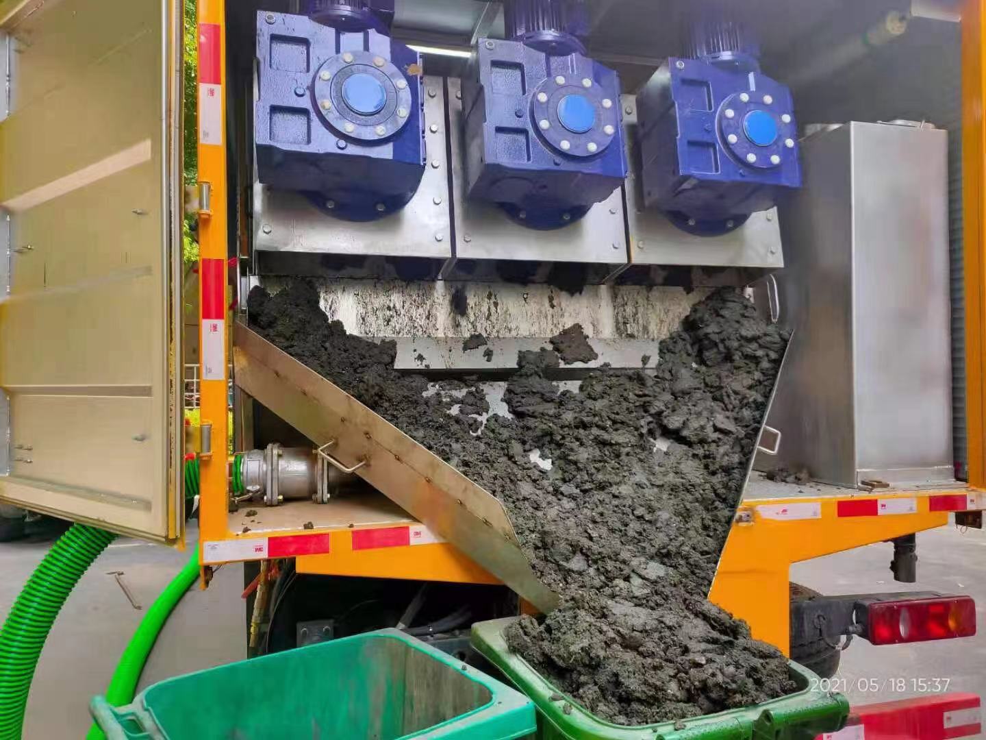 大名化粪池清掏城市维护站-泥浆净化干湿分离处理